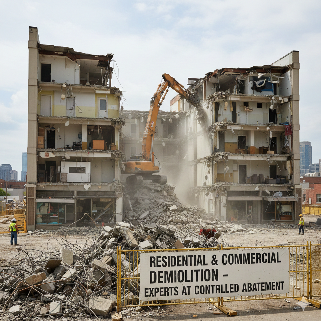 Demolición Residencial y Comercial